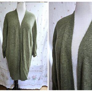Size XL George Bishop Sleeve Long Cardigan Sweater